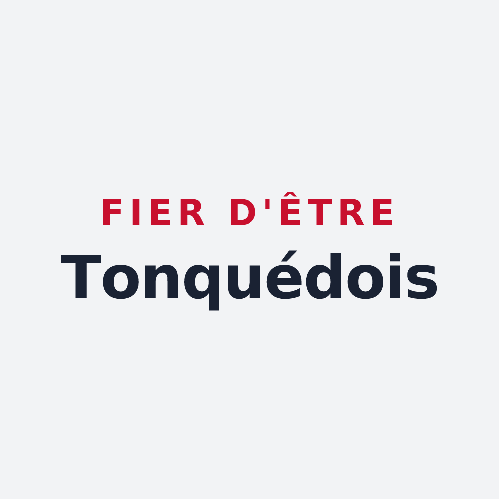 Poster « Fier d'être Tonquédois » — design pour Tonquédec