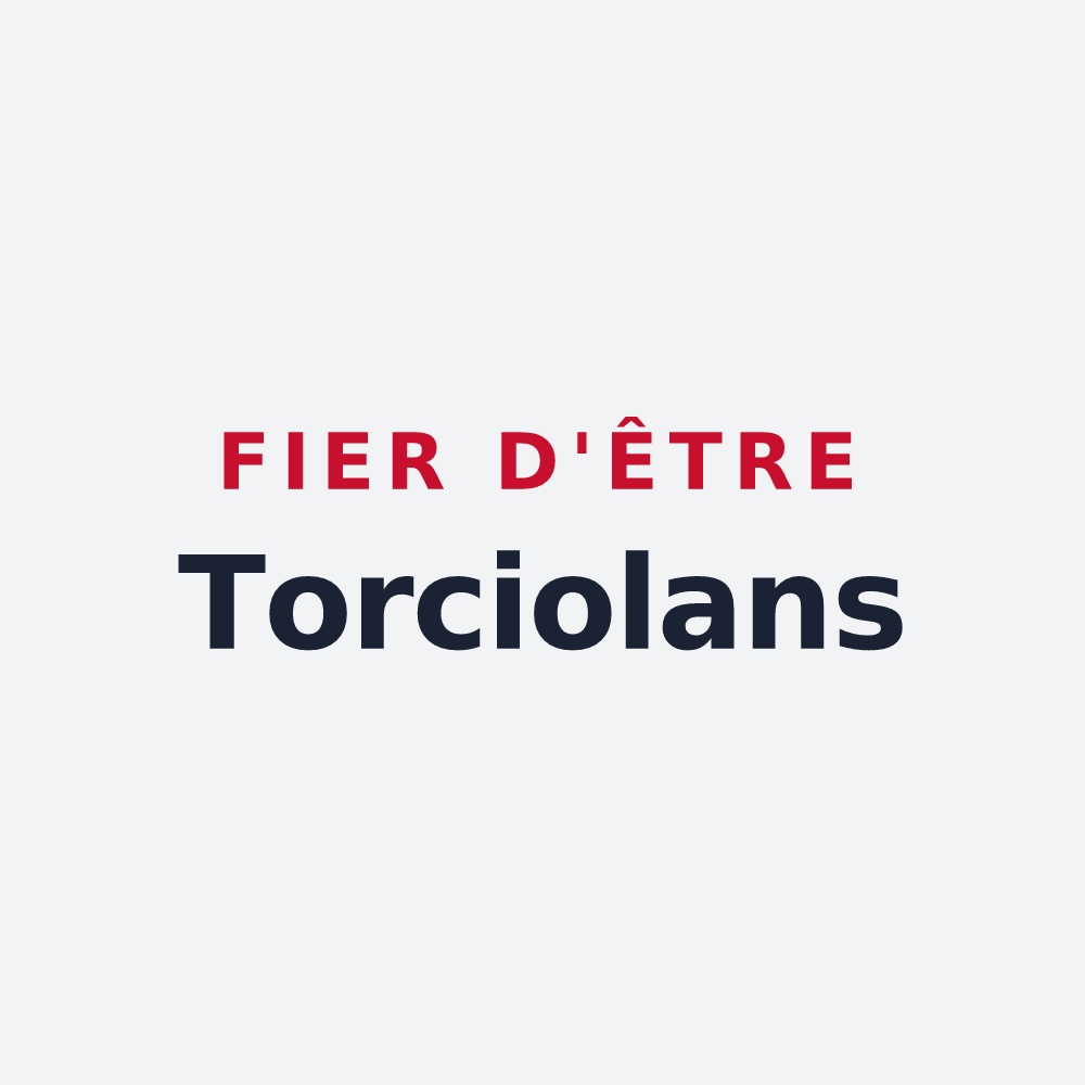 Poster « Fier d'être Torciolans » — design pour Torcieu