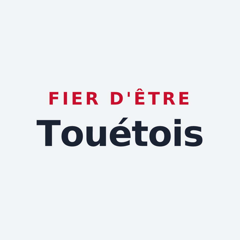 Poster « Fier d'être Touétois » — design pour Touët-de-l'Escarène