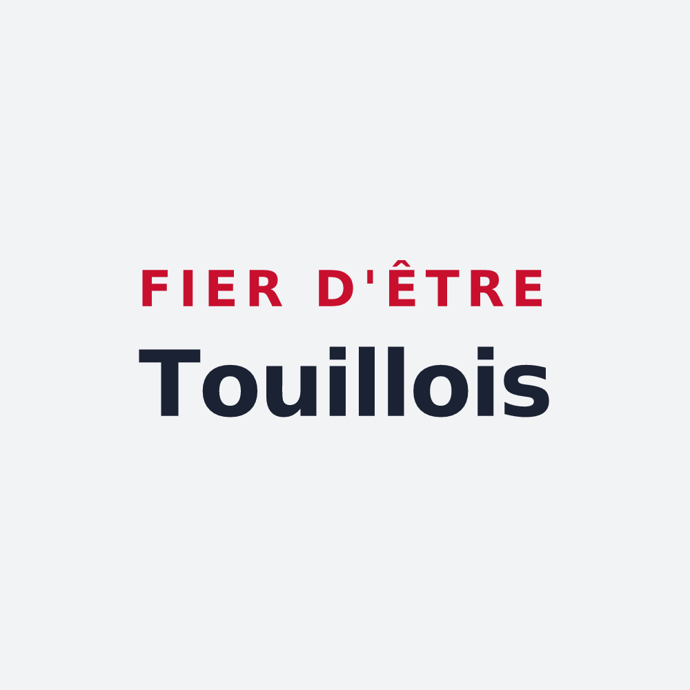 Poster « Fier d'être Touillois » — design pour Touille