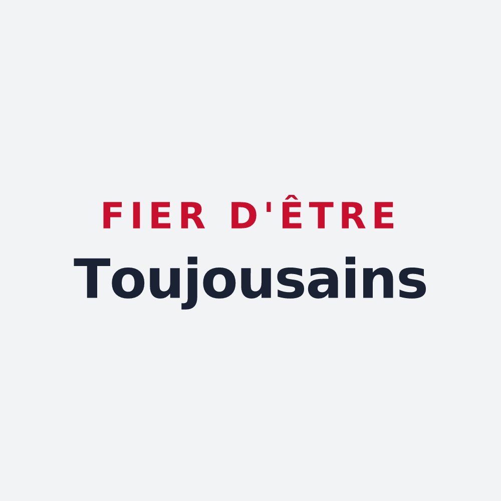 Poster « Fier d'être Toujousains » — design pour Toujouse