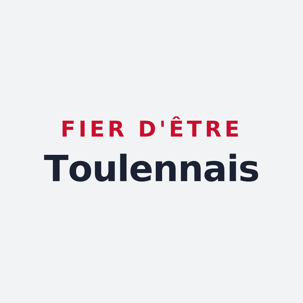 Poster « Fier d'être Toulennais » — design pour Toulenne