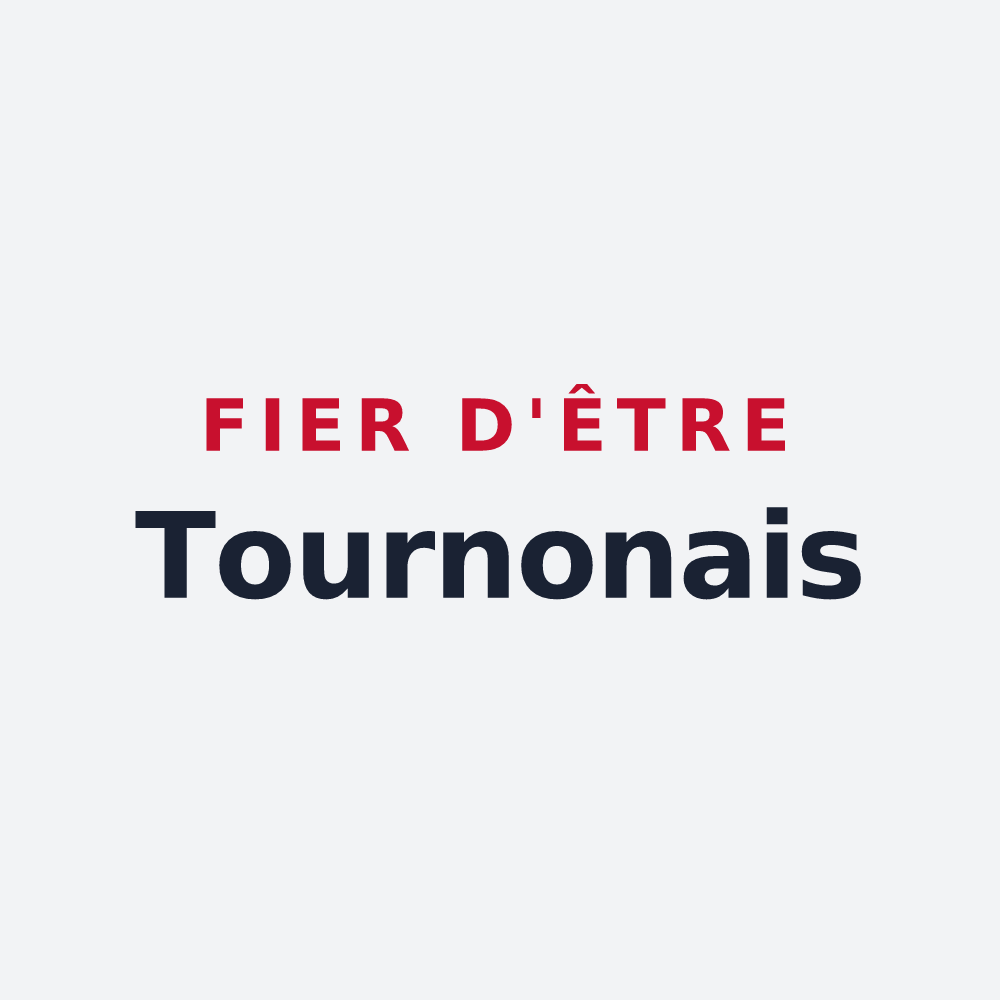 Poster « Fier d'être Tournonais » — design pour Tournon-sur-Rhône