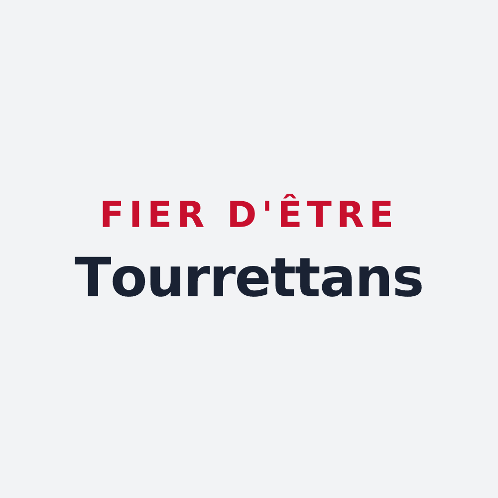 Poster « Fier d'être Tourrettans » — design pour Tourrettes-sur-Loup