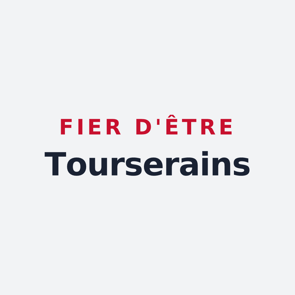 Poster « Fier d'être Tourserains » — design pour Tours-en-Savoie