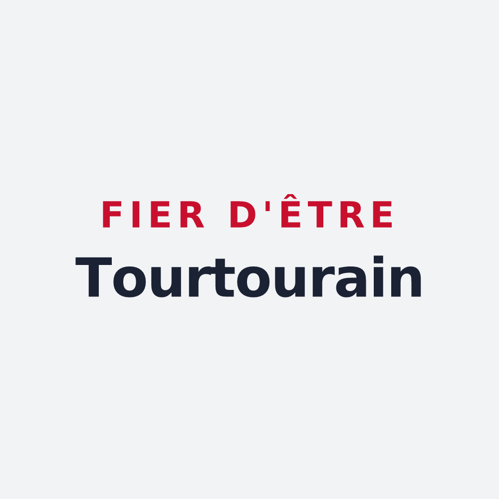 Poster « Fier d'être Tourtourain » — design pour Tourtour