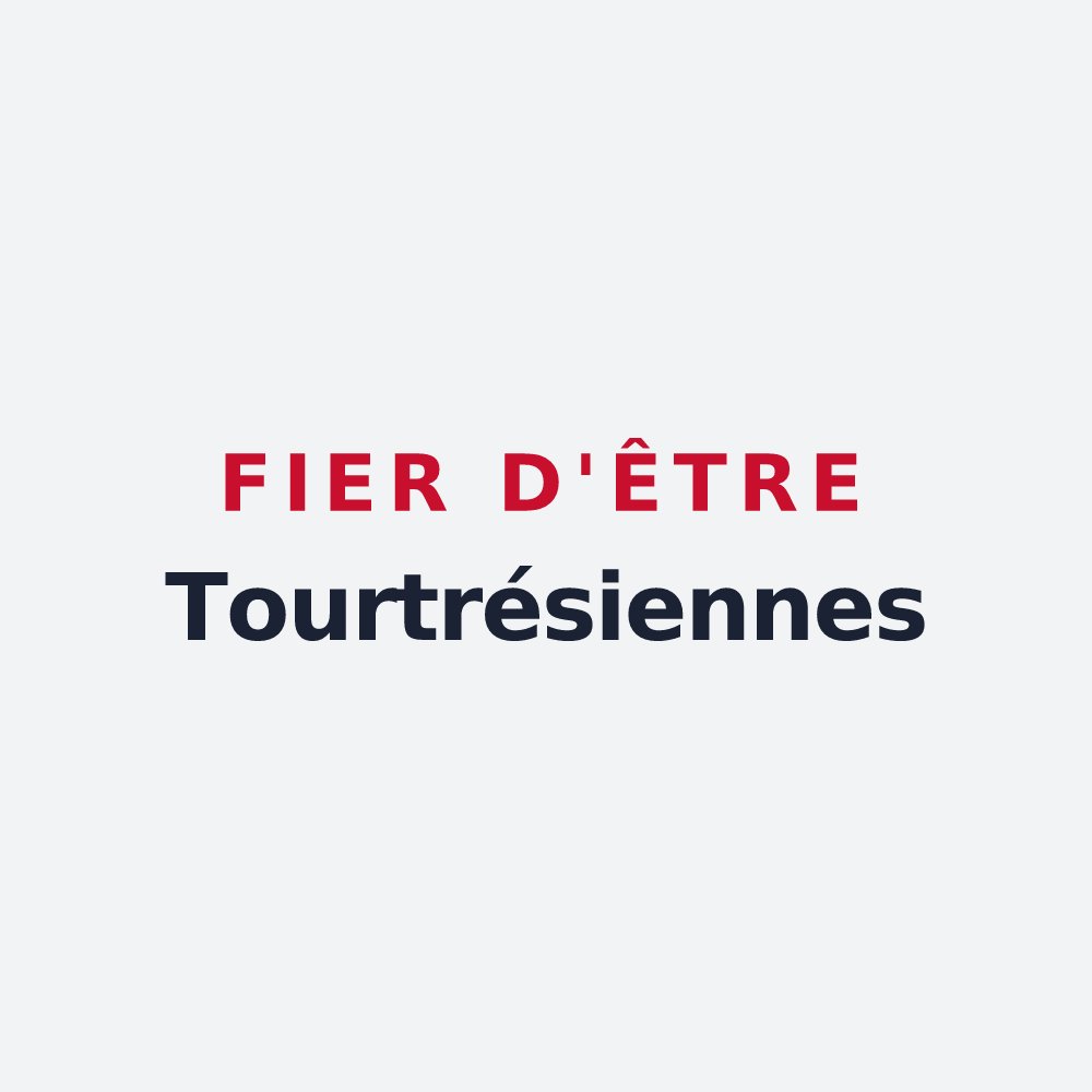 Poster « Fier d'être Tourtrésiennes » — design pour Tourtrès