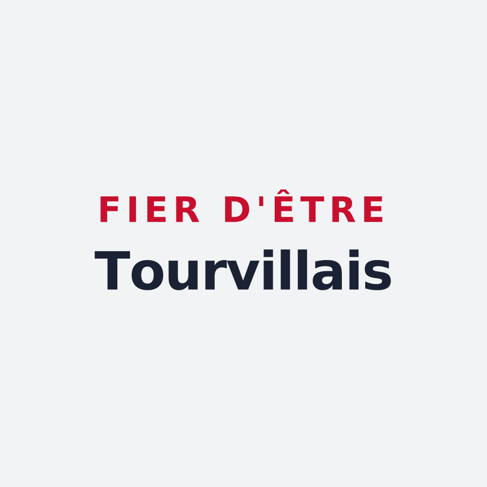 Poster « Fier d'être Tourvillais » — design pour Tourville-la-Campagne