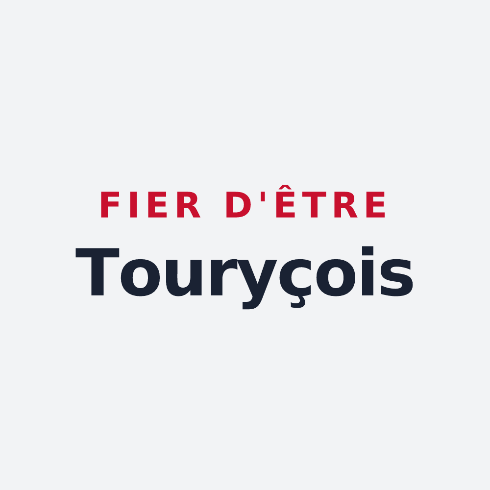 Poster « Fier d'être Touryçois » — design pour Toury-Lurcy