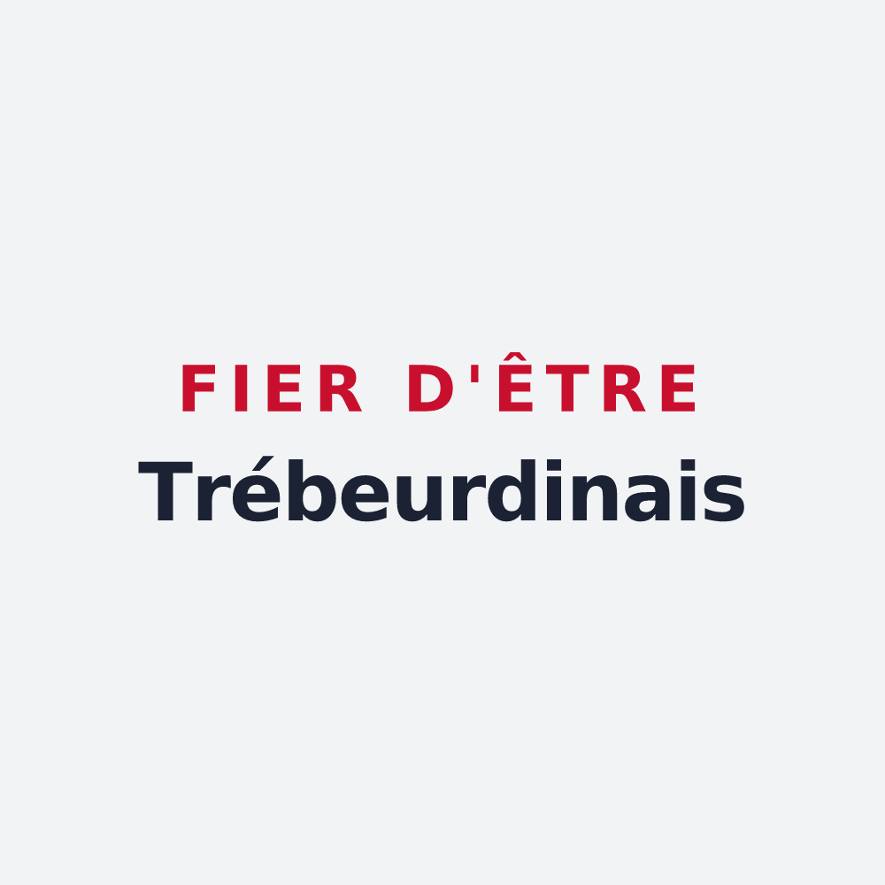 Poster « Fier d'être Trébeurdinais » — design pour Trébeurden