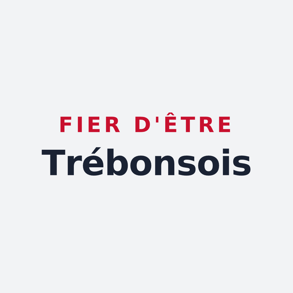 Poster « Fier d'être Trébonsois » — design pour Trébons-de-Luchon