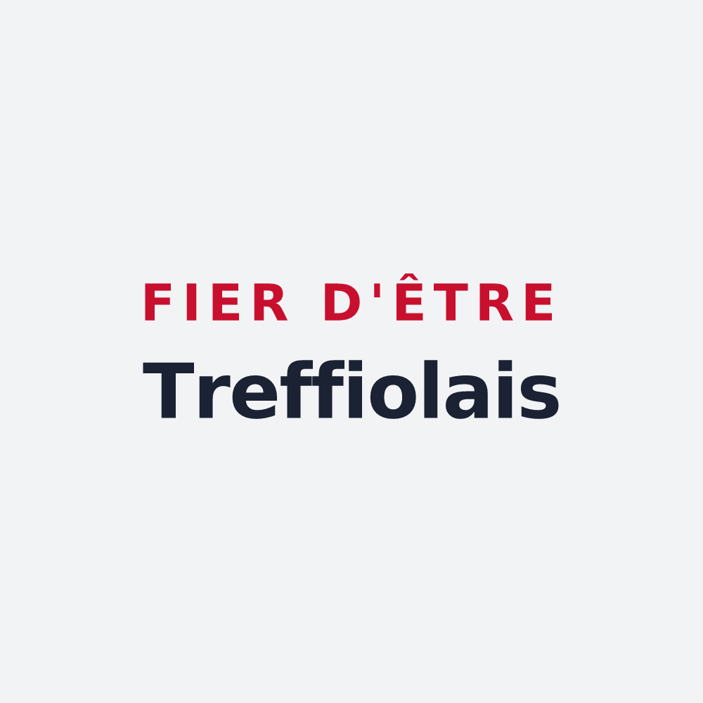 Poster « Fier d'être Treffiolais » — design pour Treffieux
