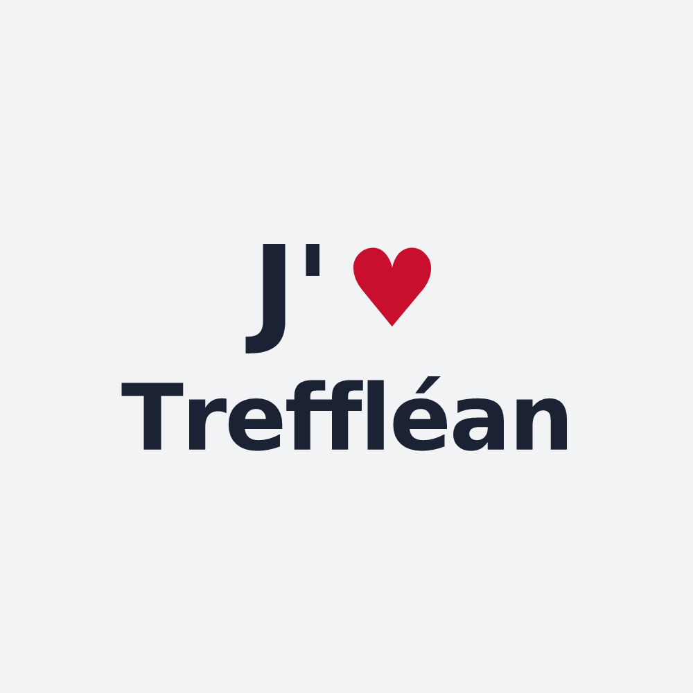 Poster personnalisé Treffléan — design J'aime Treffléan