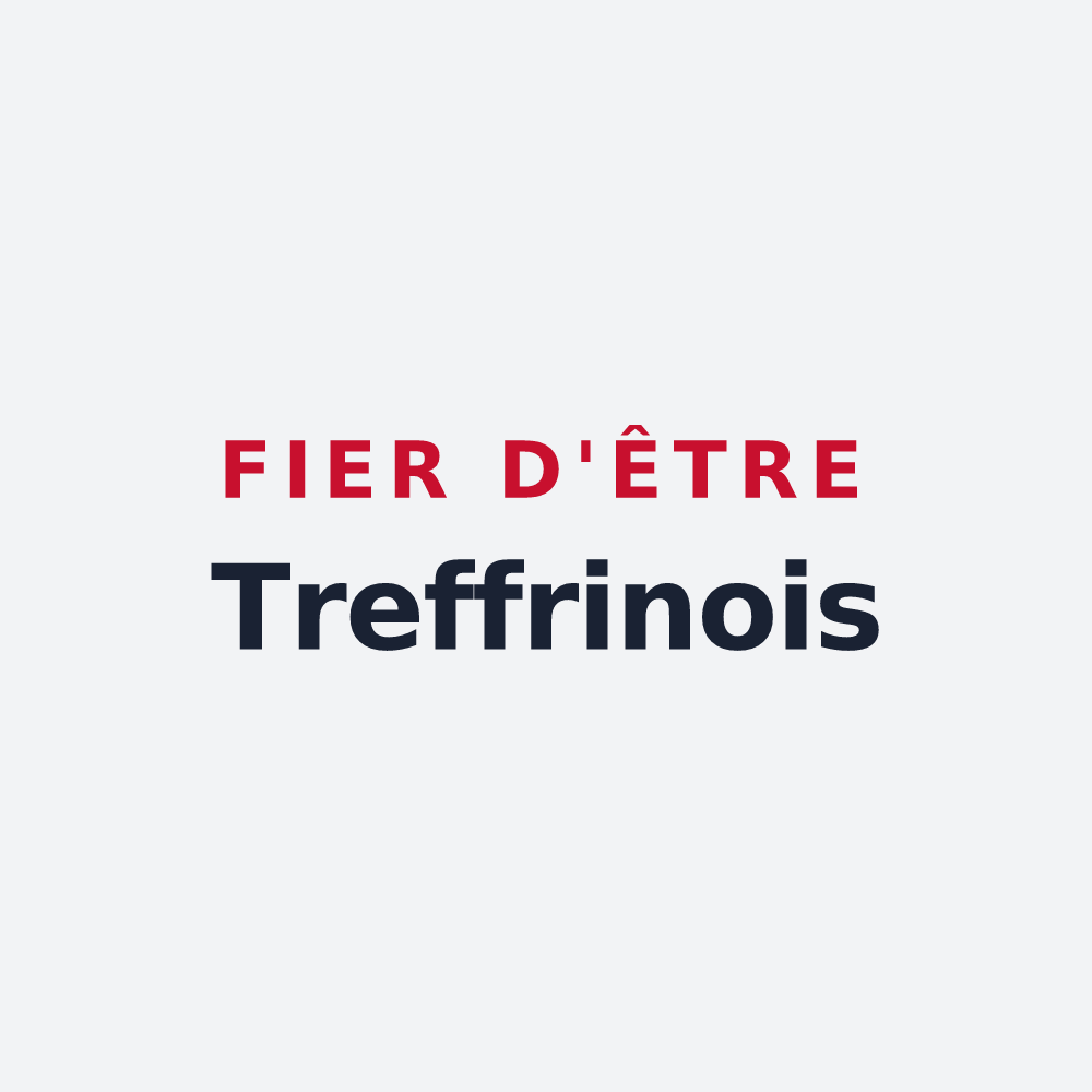 Poster « Fier d'être Treffrinois » — design pour Treffrin