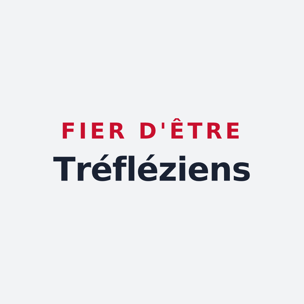 Poster « Fier d'être Tréfléziens » — design pour Tréflez