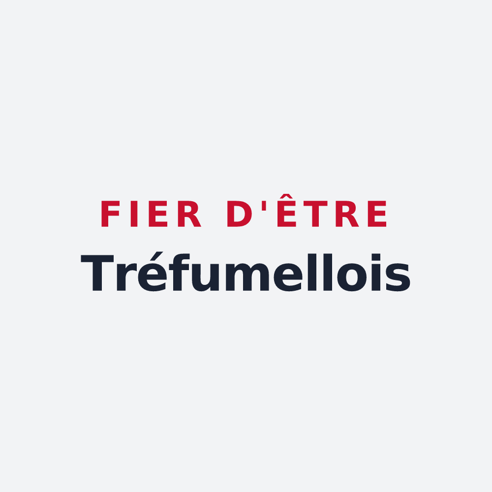 Poster « Fier d'être Tréfumellois » — design pour Tréfumel