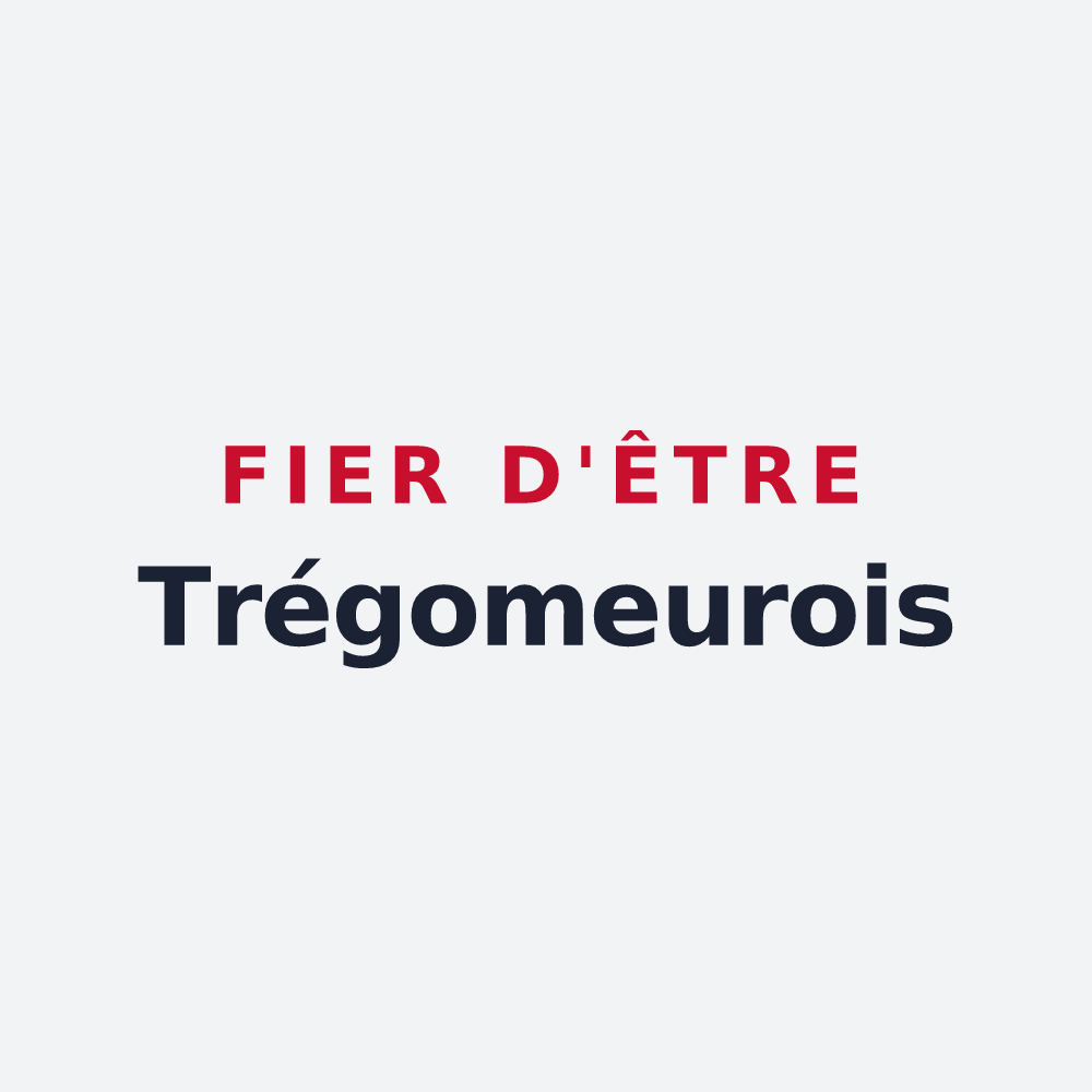 Poster « Fier d'être Trégomeurois » — design pour Trégomeur