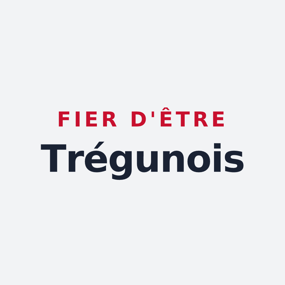 Poster « Fier d'être Trégunois » — design pour Trégunc