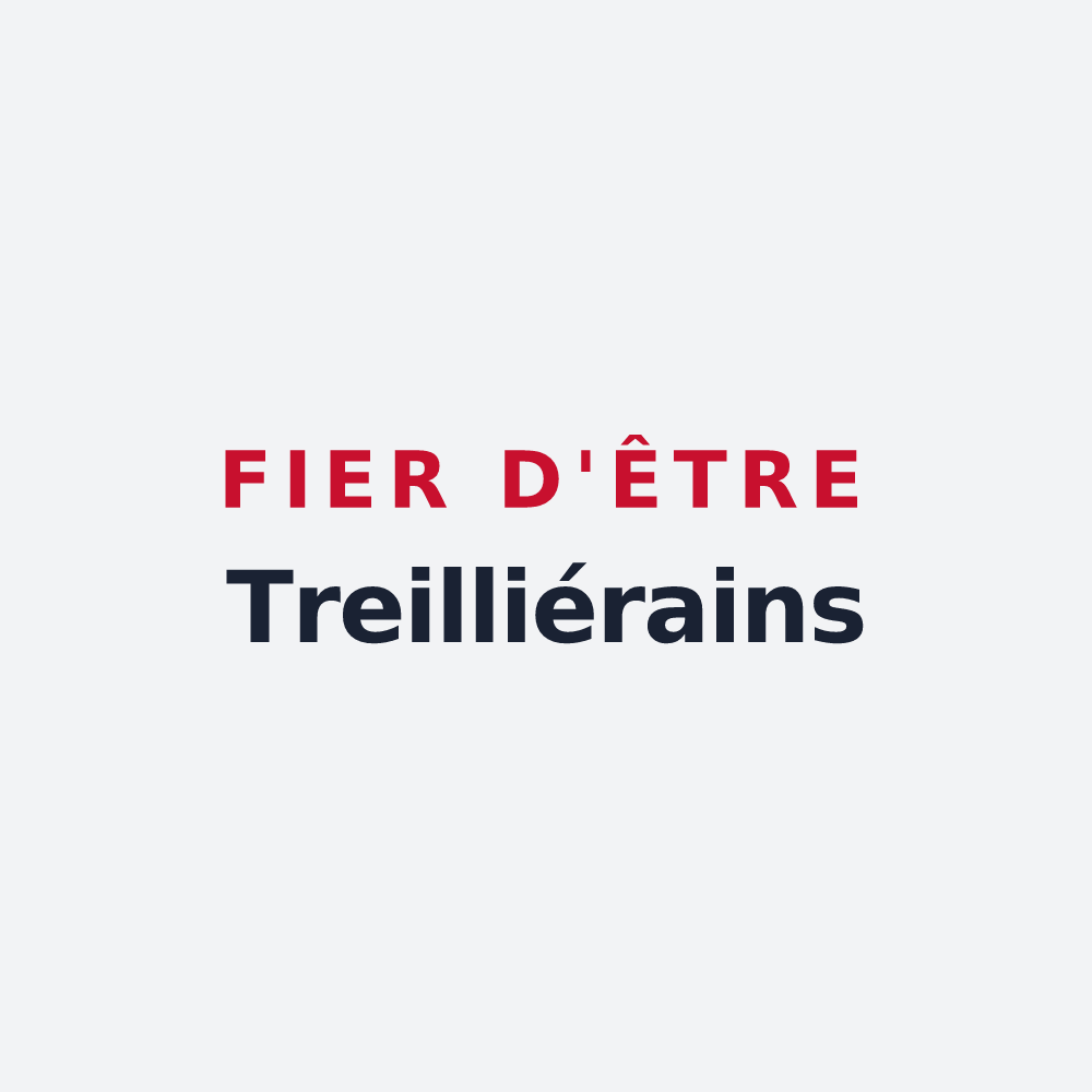 Poster « Fier d'être Treilliérains » — design pour Treillières