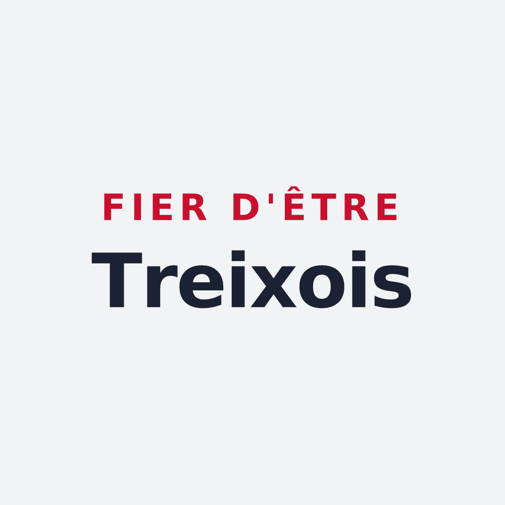 Poster « Fier d'être Treixois » — design pour Treix