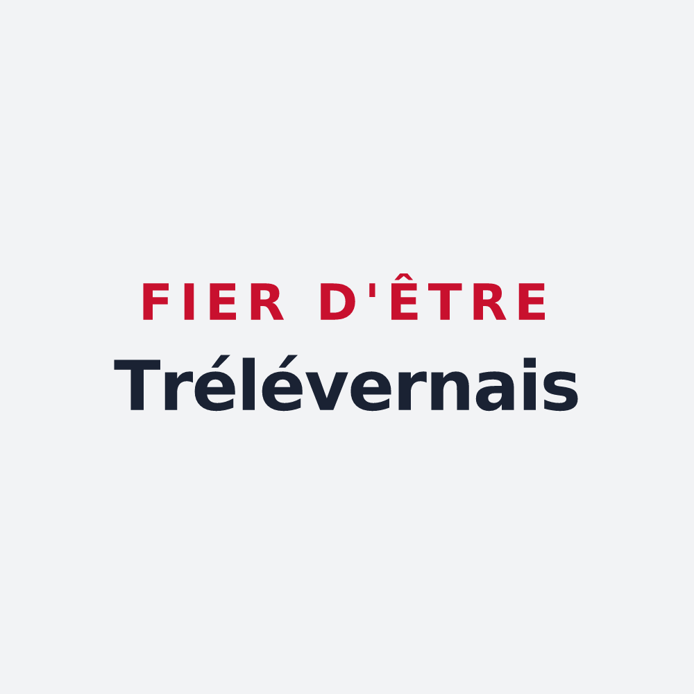 Poster « Fier d'être Trélévernais » — design pour Trélévern