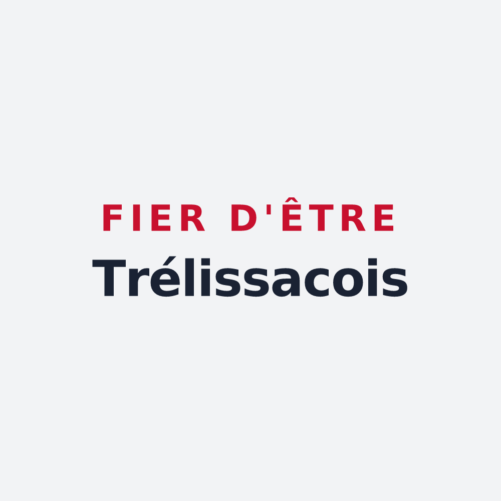 Poster « Fier d'être Trélissacois » — design pour Trélissac