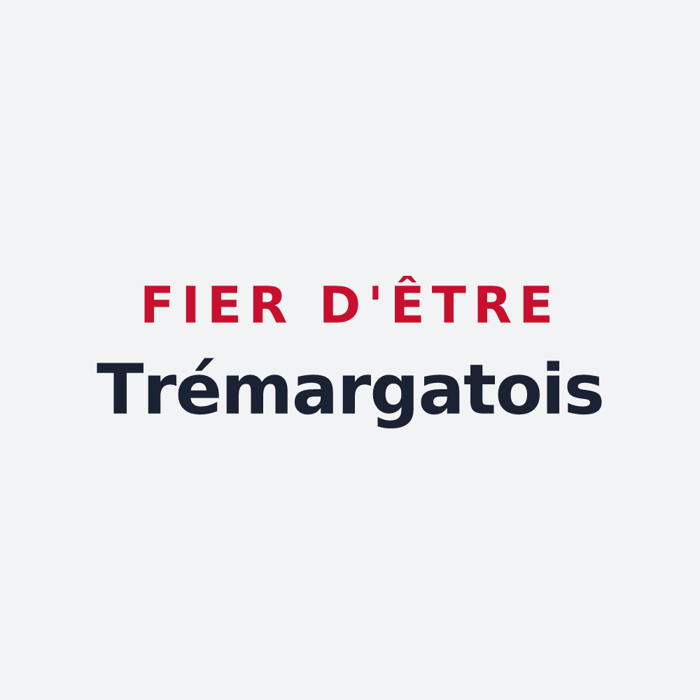 Poster « Fier d'être Trémargatois » — design pour Trémargat