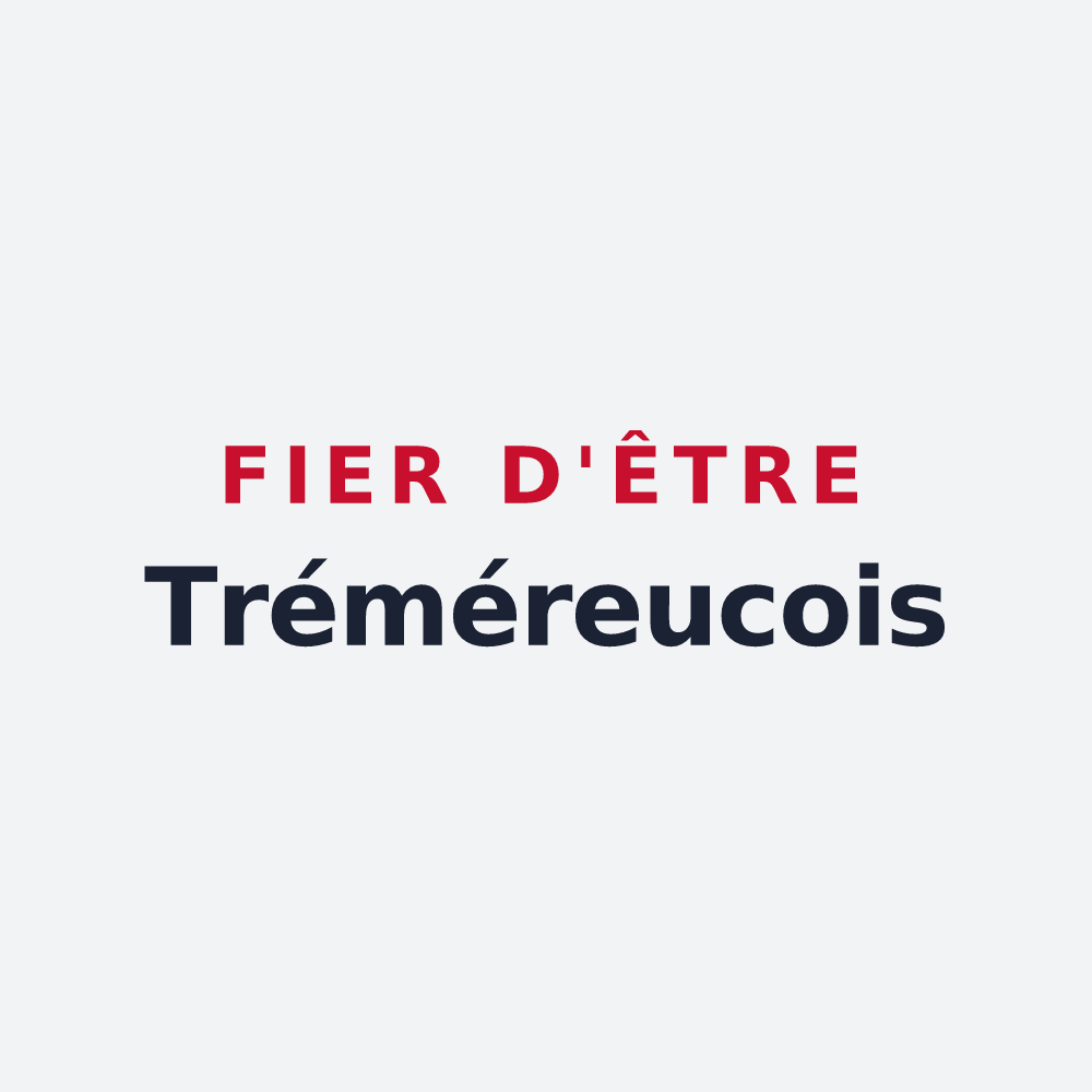 Poster « Fier d'être Tréméreucois » — design pour Tréméreuc