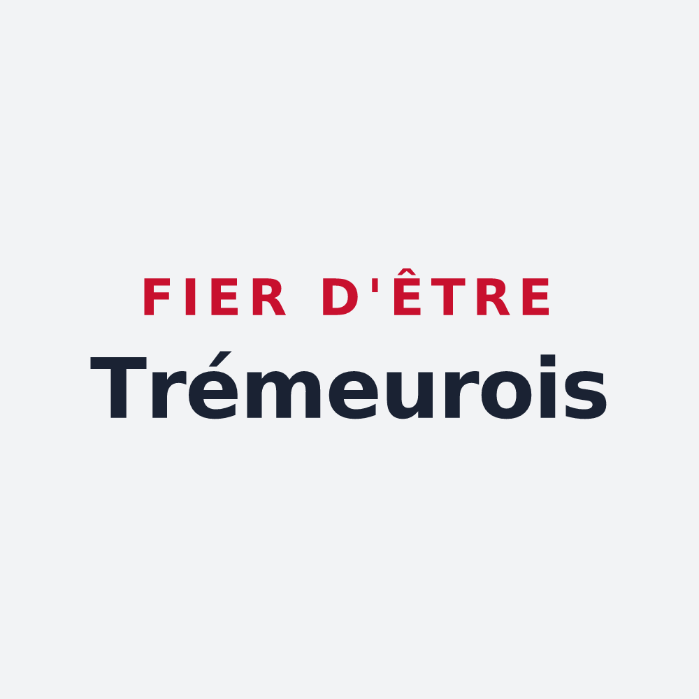 Poster « Fier d'être Trémeurois » — design pour Trémeur