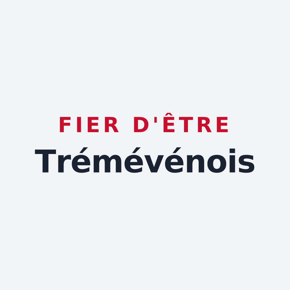 Poster « Fier d'être Trémévénois » — design pour Tréméven