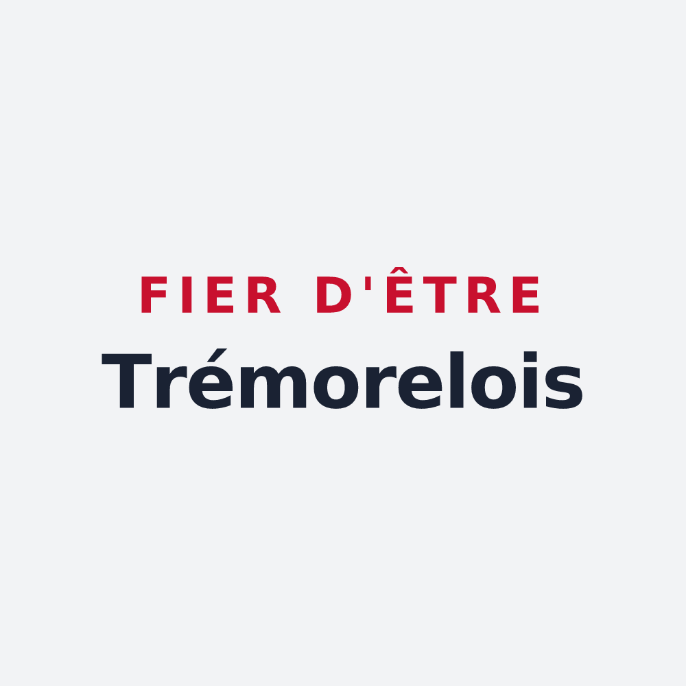 Poster « Fier d'être Trémorelois » — design pour Trémorel
