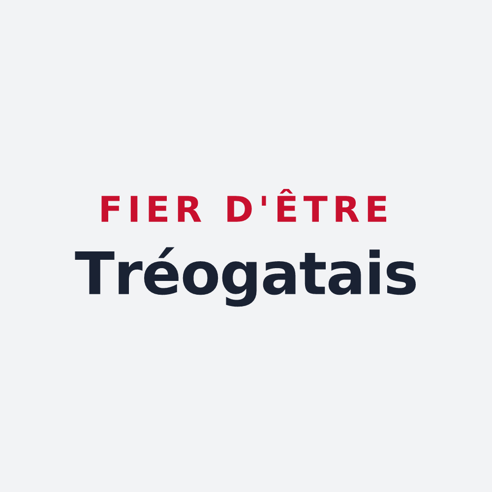 Poster « Fier d'être Tréogatais » — design pour Tréogat