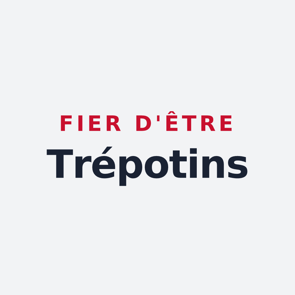 Poster « Fier d'être Trépotins » — design pour Trépot