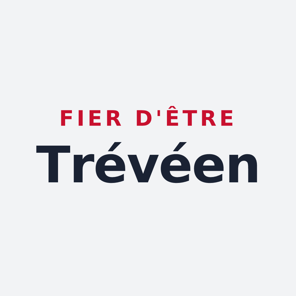 Poster « Fier d'être Trévéen » — design pour Trévé