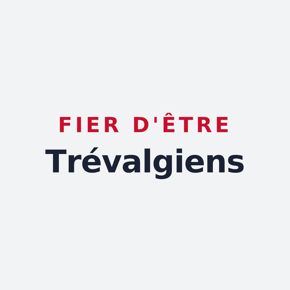 Poster « Fier d'être Trévalgiens » — design pour Tréveray