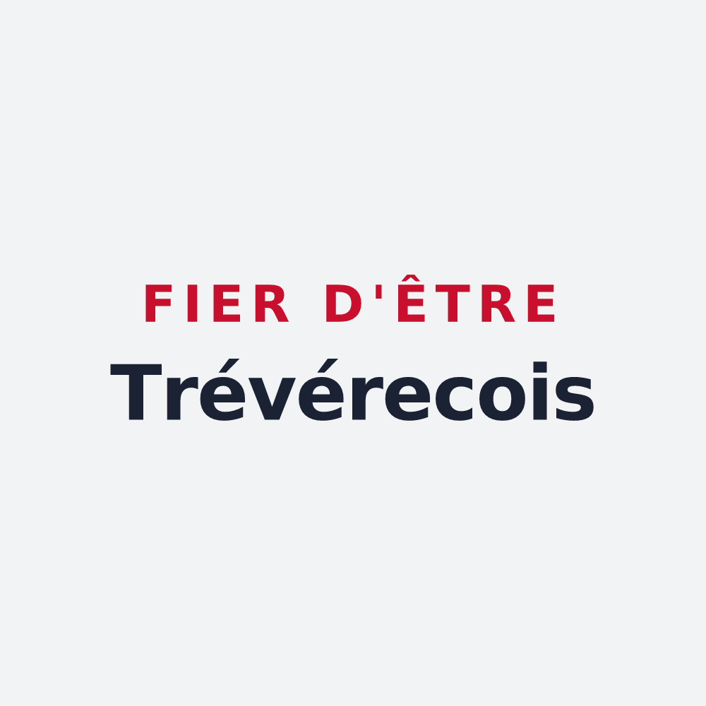 Poster « Fier d'être Trévérecois » — design pour Trévérec