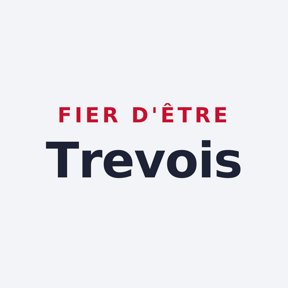 Poster « Fier d'être Trevois » — design pour Trèves
