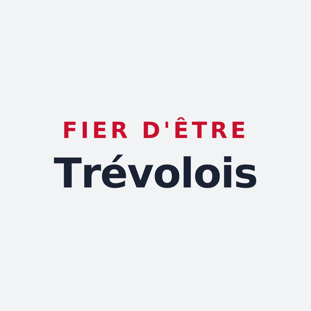 Poster « Fier d'être Trévolois » — design pour Trévol