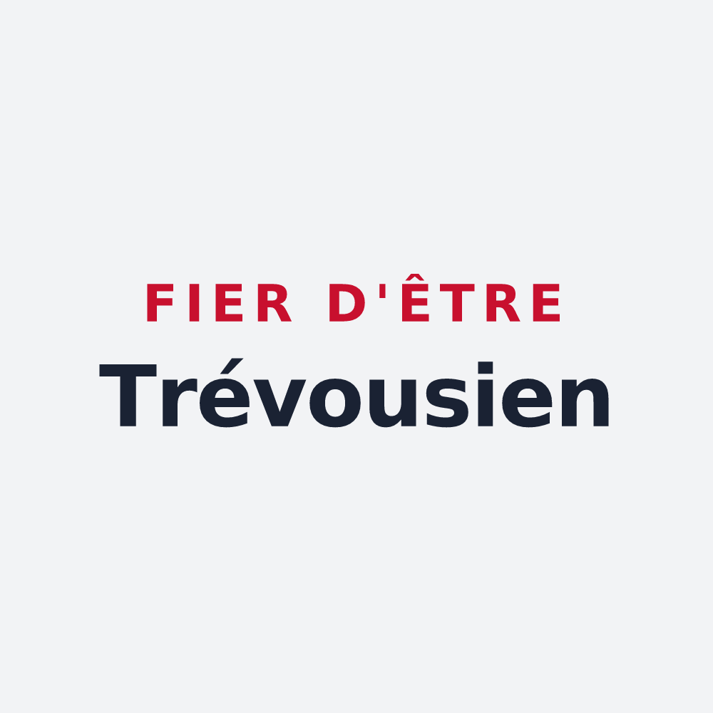 Poster « Fier d'être Trévousien » — design pour Trévou-Tréguignec