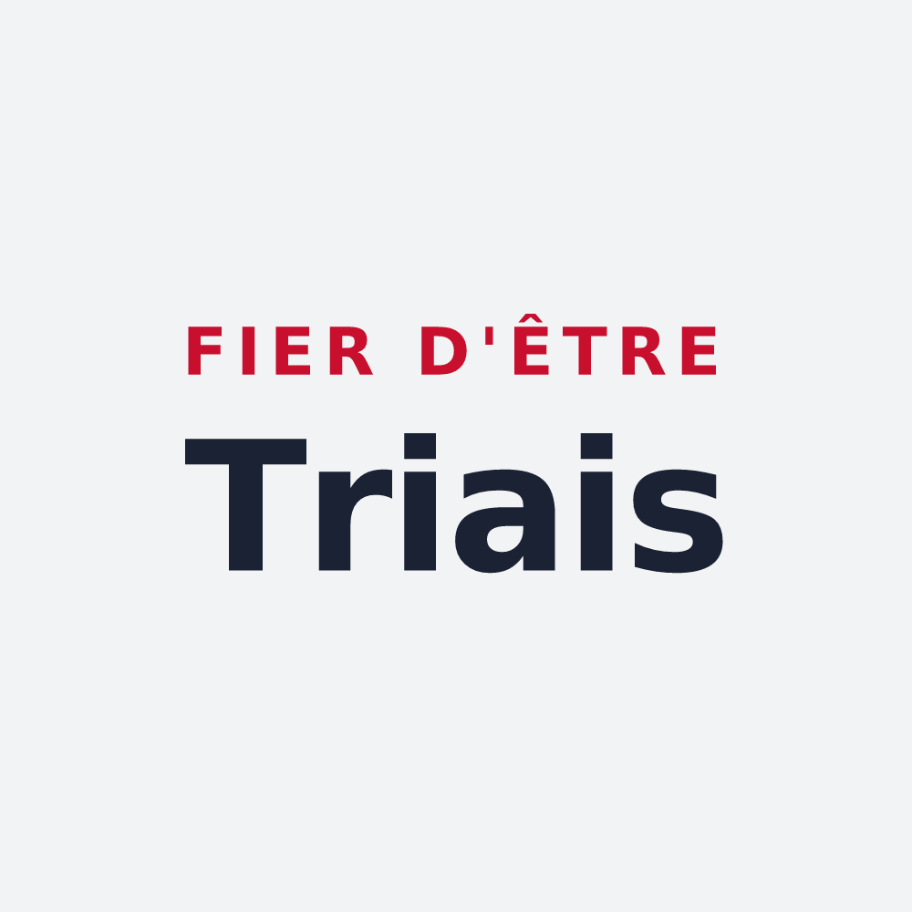 Poster « Fier d'être Triais » — design pour Trie-sur-Baïse