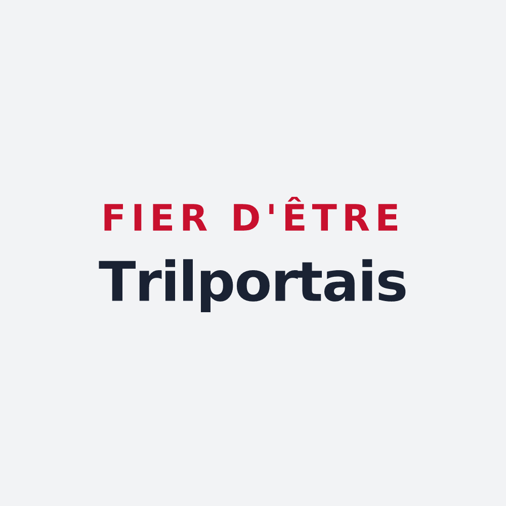 Poster « Fier d'être Trilportais » — design pour Trilport