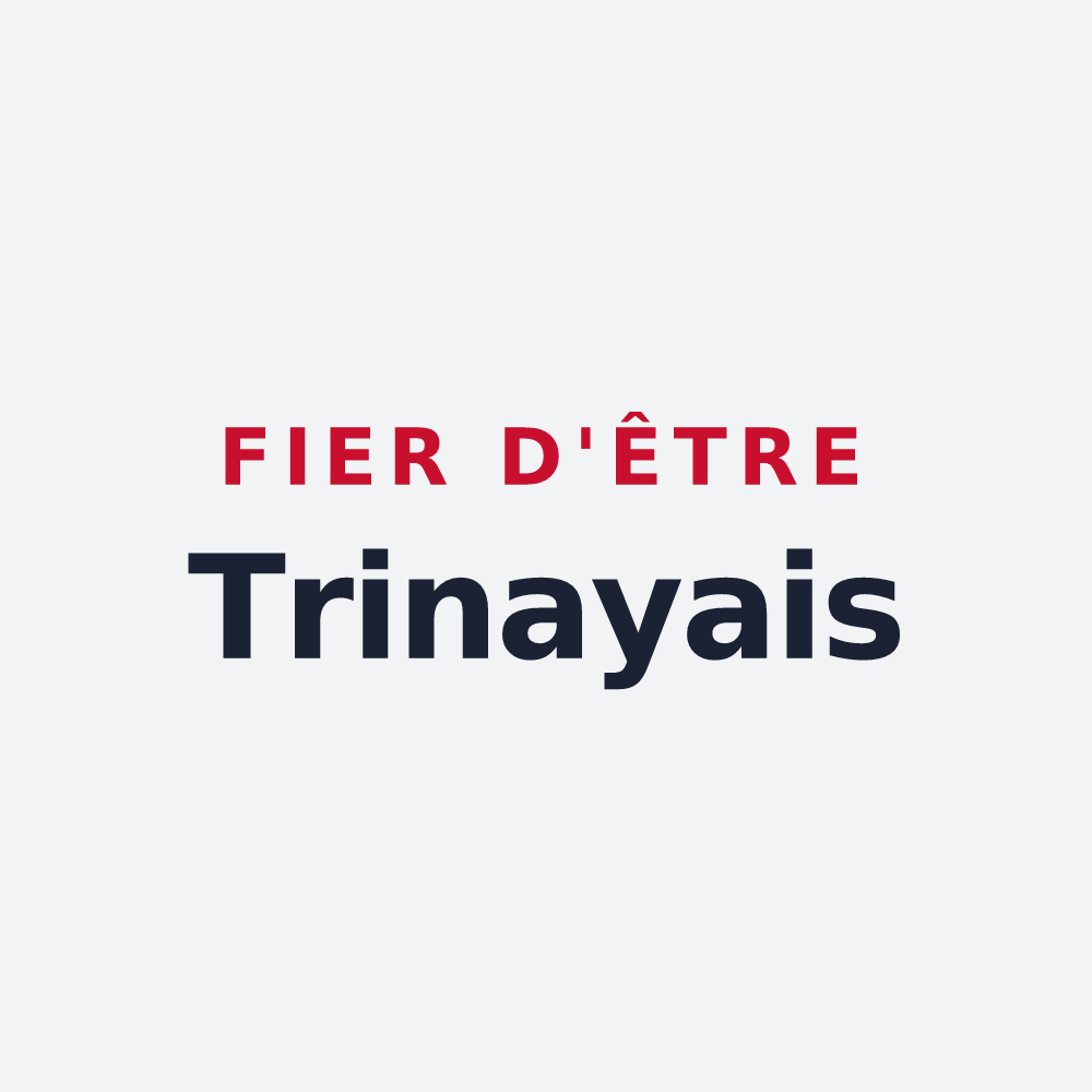 Poster « Fier d'être Trinayais » — design pour Trinay