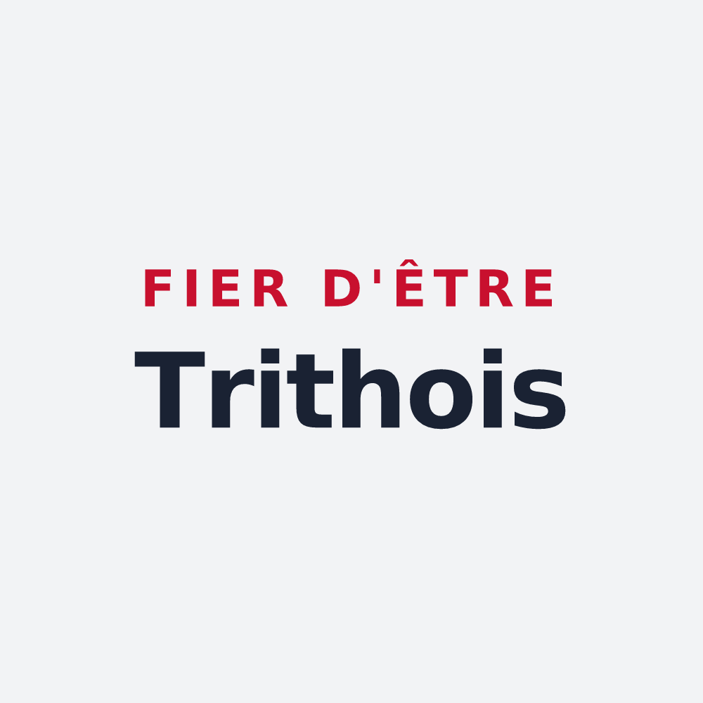 Poster « Fier d'être Trithois » — design pour Trith-Saint-Léger