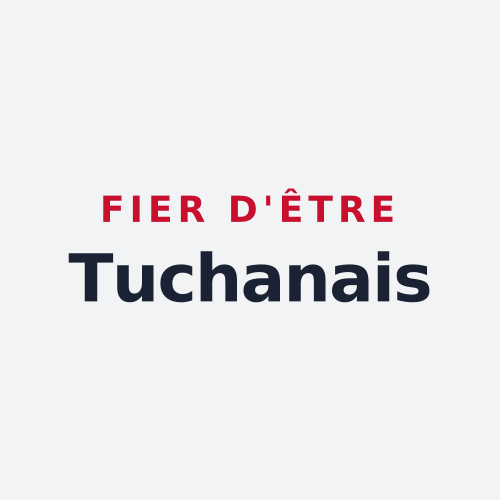Poster « Fier d'être Tuchanais » — design pour Tuchan