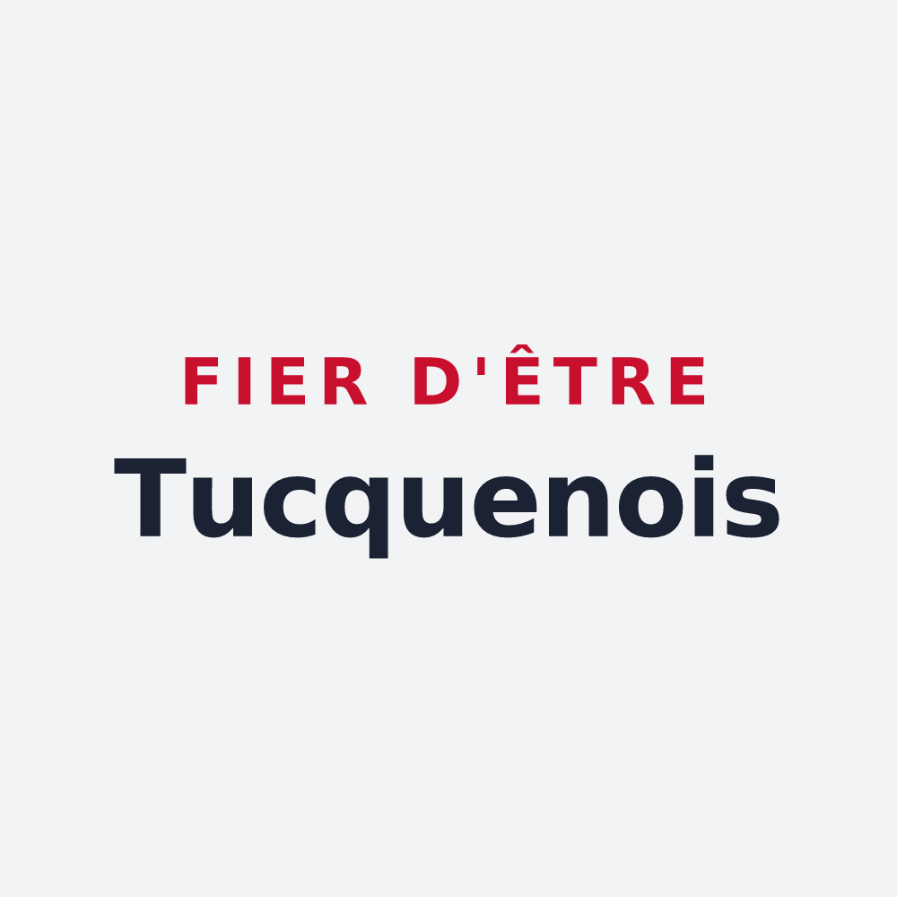 Poster « Fier d'être Tucquenois » — design pour Tucquegnieux