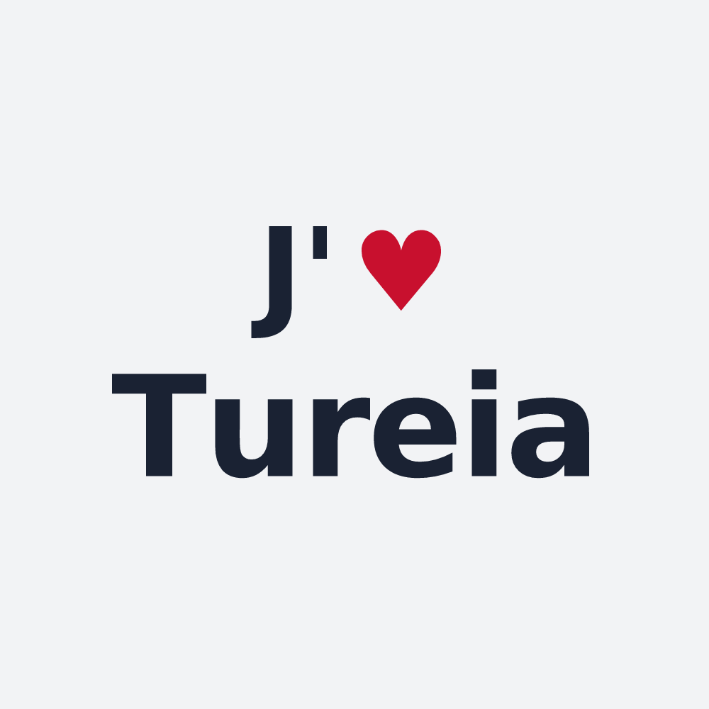 Poster personnalisé Tureia — design J'aime Tureia