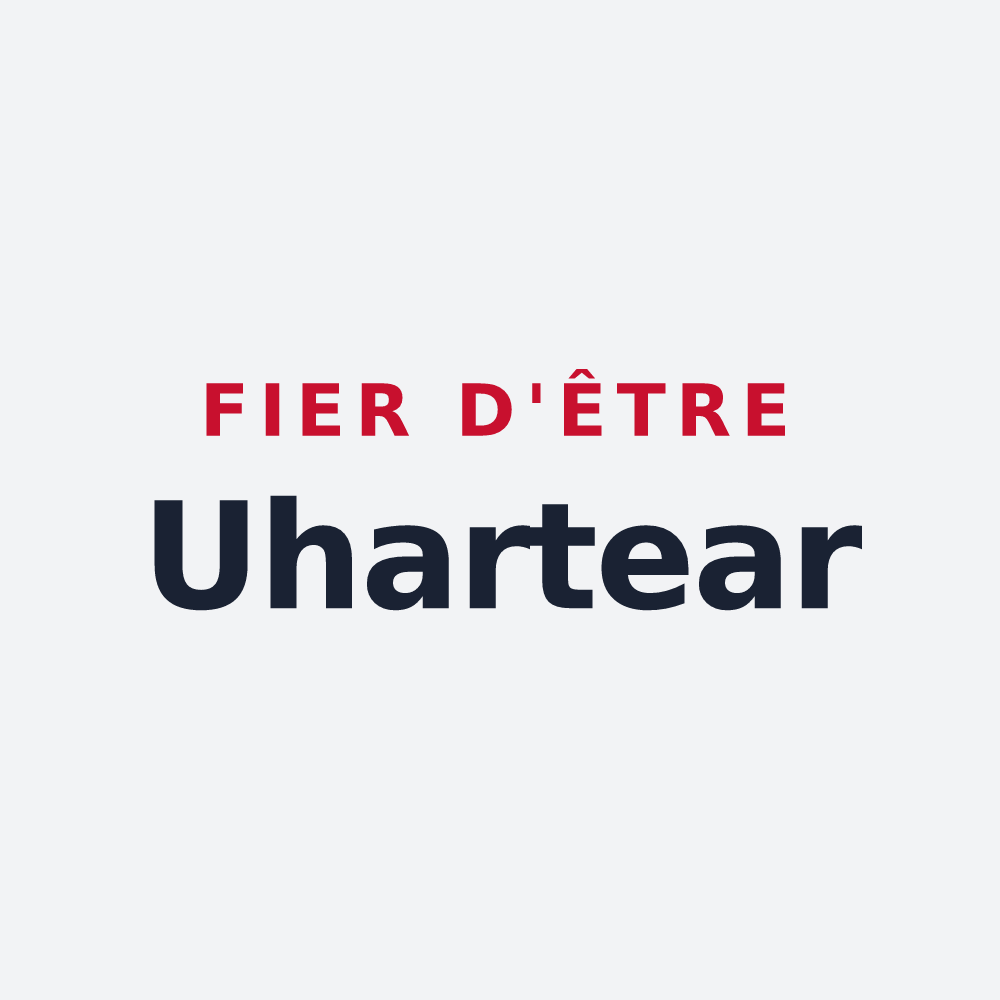 Poster « Fier d'être Uhartear » — design pour Uhart-Mixe