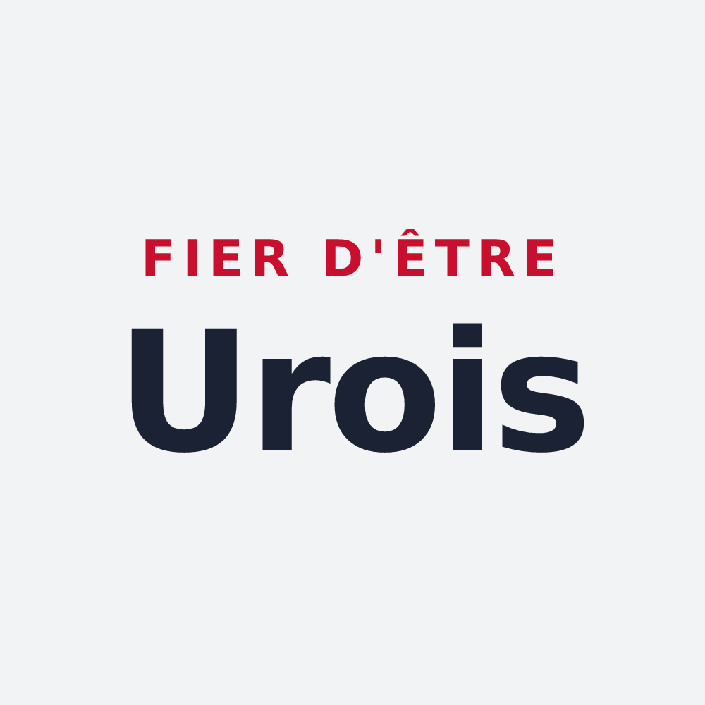 Poster « Fier d'être Urois » — design pour Ur