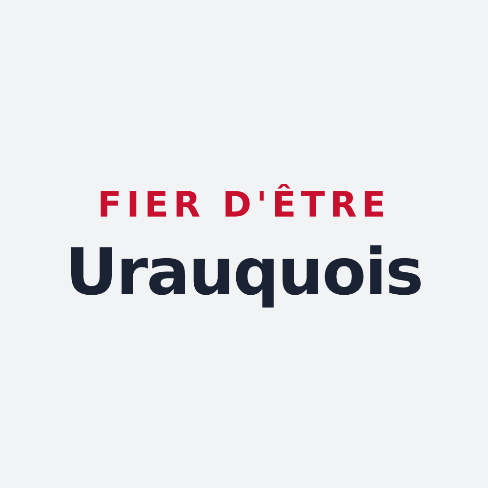 Poster « Fier d'être Urauquois » — design pour Urau