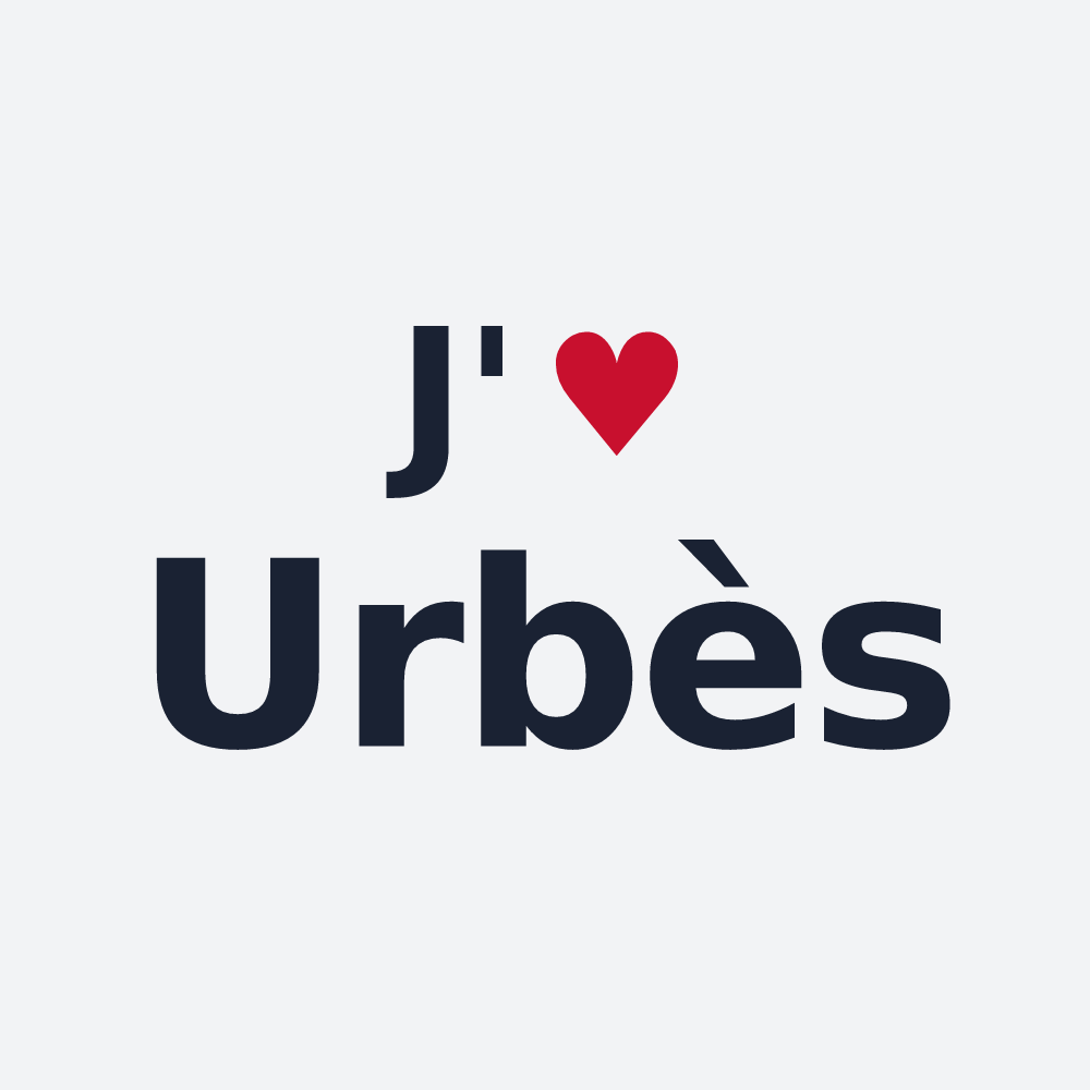 Poster personnalisé Urbès — design J'aime Urbès